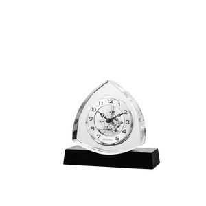 Bulova® Trident Skeleton Movement Clock