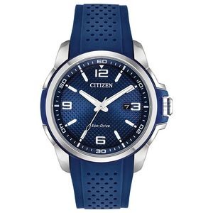 Citizen Men's Eco Action Required Watch w/Midnight Blue Strap & Dial