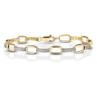 Jilco Inc. Contemporary Yellow Gold Diamond Bracelet