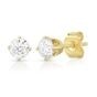 Jilco Inc. 2.00 TWT Yellow Gold Diamond Earrings