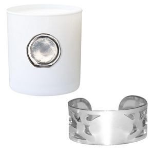 Salisbury Bloominaire™ Wax Seal Engravable Candle & Bracelet Gift Set