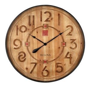 Bulova® Frank Lloyd Wright Collection "The Taliesin" Clock
