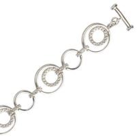 Jilco Inc. Diamond Bracelet w/Toggle Clasp