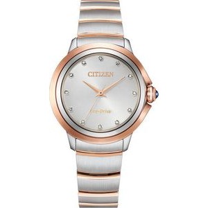 Citizen® Ladies' Ceci Eco-Drive Two-Tone Stainless Steel Bracelet Watch
