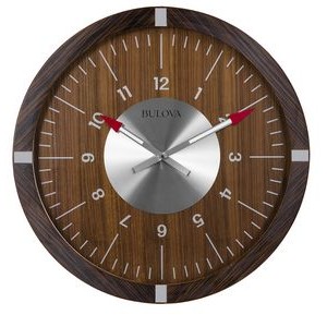 Bulova® AeroJet Wall Clock