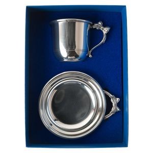 Salisbury Baby Bow Cup & Porringer Gift Set