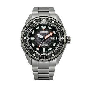 Citizen® Men's Super Titanium™ Promaster Dive Automatic Bracelet Watch w/Black Dial