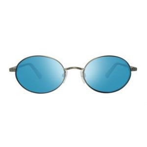 Revo Python Round Sunglasses w/Crystal Glass Lens