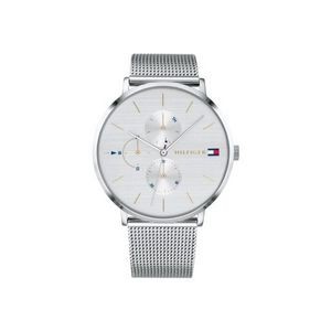 Tommy Hilfiger Ladies Stainless Steel Watch w/White Dial