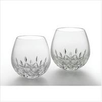 Waterford® Lismore Nouveau Stemless Wine Glass (Pair)
