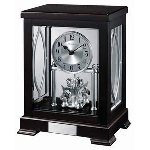 Bulova® Empire Tabletop Pendulum Clock
