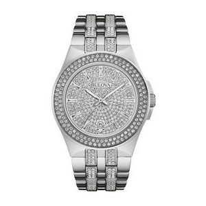 Bulova® Men's Crystal Bracelet Watch