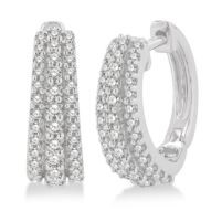 Jilco Inc. Diamond Huggie Earrings