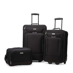 American Tourister® 3 Piece Fieldbrook Xlt Black Suitcase Set