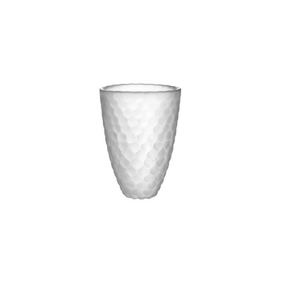 Orrefors Raspberry Frost Small Vase