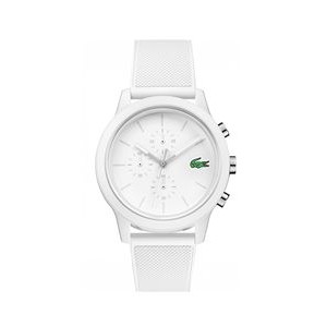 Lacoste L.12.12. Gents TR90 White Watch w/Silicone Strap
