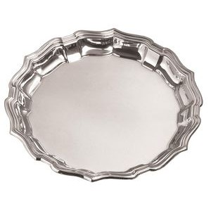 Salisbury 14" Pewter Chippendale Tray