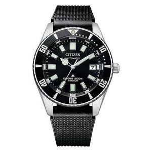 Citizen® Men's Promaster Dive Automatic Watch w/Black Dial
