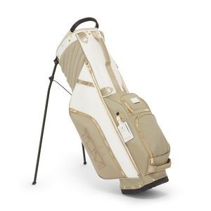 Tumi™ Alpha Off White/Tan Golf Stand Bag