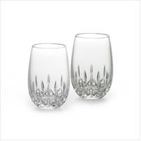 Waterford® Lismore Nouveau Stemless White Wine Glass (Pair)
