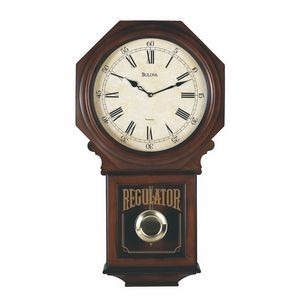 Bulova® Ashford Wooden Wall Clock