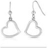 Jilco Inc. Sterling Silver Heart Earrings