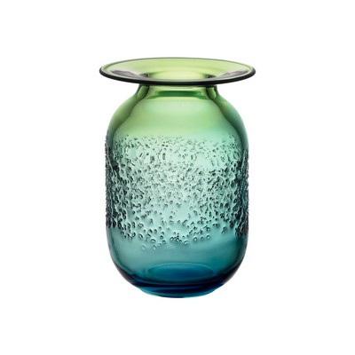 Orrefors Kosta Boda Aurora Vase (Blue/Violet - 10.833"H)