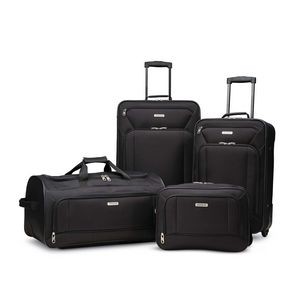 American Tourister® 4 Piece Fieldbrook Xlt Black Suitcase Set