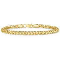 Jilco Inc. Gold Wheat Bracelet