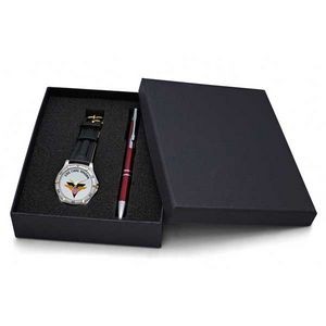 Beautiful Gift Set with Sporty Watch & Aluminum Pen