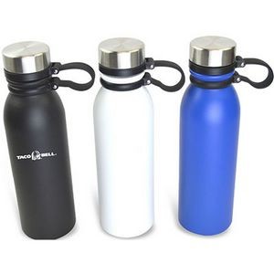 20 Oz. Double Wall Stainless Steel Vacuum Insulated Water Bottle