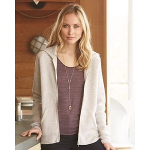 Alternative® Women's Adrian Eco-Fleece™ Full-Zip Hooded Sweatshirt