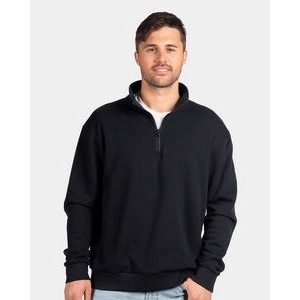 Next Level Fleece Quarter-Zip Pullover Jacket