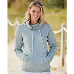 MV® Sport Women's Space-Dyed Cowl Neck Sweatshirt