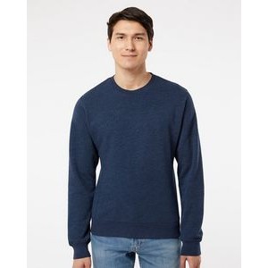J. America Triblend Fleece Crewneck Sweatshirt