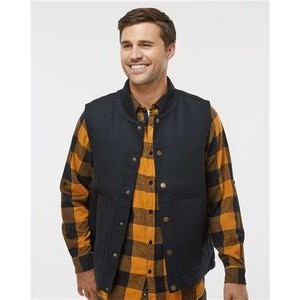 Independent Trading Co. Insulated Canvas Workwear Vest