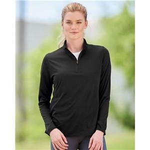 Augusta Sportswear Women's Attain Color Secure Performance Quarter-Zip Pullover