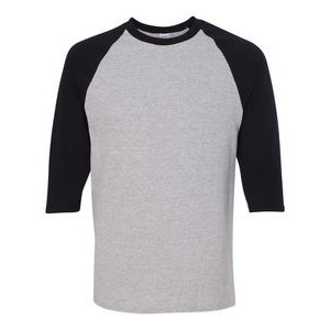 Gildan Heavy Cotton Raglan Three-Quarter Sleeve T-Shirt