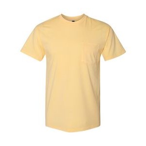 Next Level Inspired Dye Short Sleeve Pocket Crew T-Shirt