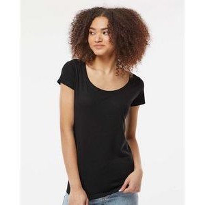 Tultex® Women's Poly-Rich Scoop Neck T-Shirt