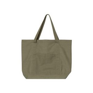Liberty Bags Pigment Dyed Premium XL Boater Tote Bag
