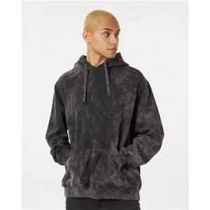 Dyenomite Premium Fleece Mineral Wash Hooded Sweatshirt
