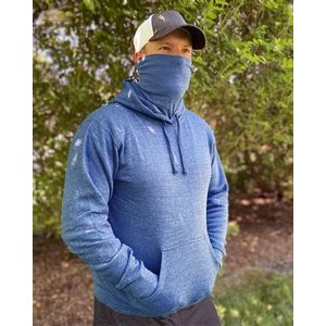 J. America Gaiter Fleece Hooded Sweatshirt