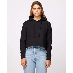 Tultex® Women's Cropped Fleece Hooded Sweatshirt