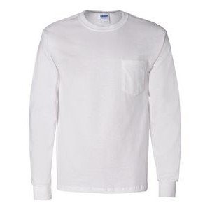 Gildan® Ultra Cotton® Long Sleeve Pocket T-Shirt