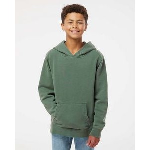 Independent Trading Co. Youth Midweight Pigment Dyed Hooded Sweatshirt