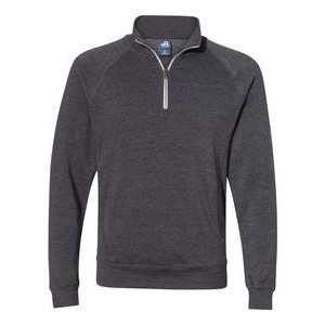 J. America Triblend Quarter-Zip Sweatshirt