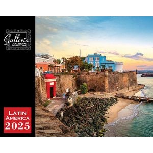 Galleria Wall Calendar 2025 Beauty of Latin America SP/ENG