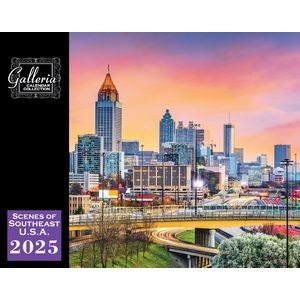 Galleria Wall Calendar 2025 Southeast USA