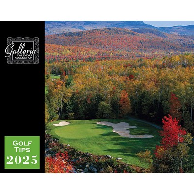 Galleria Wall Calendar 2025 Golf Tips